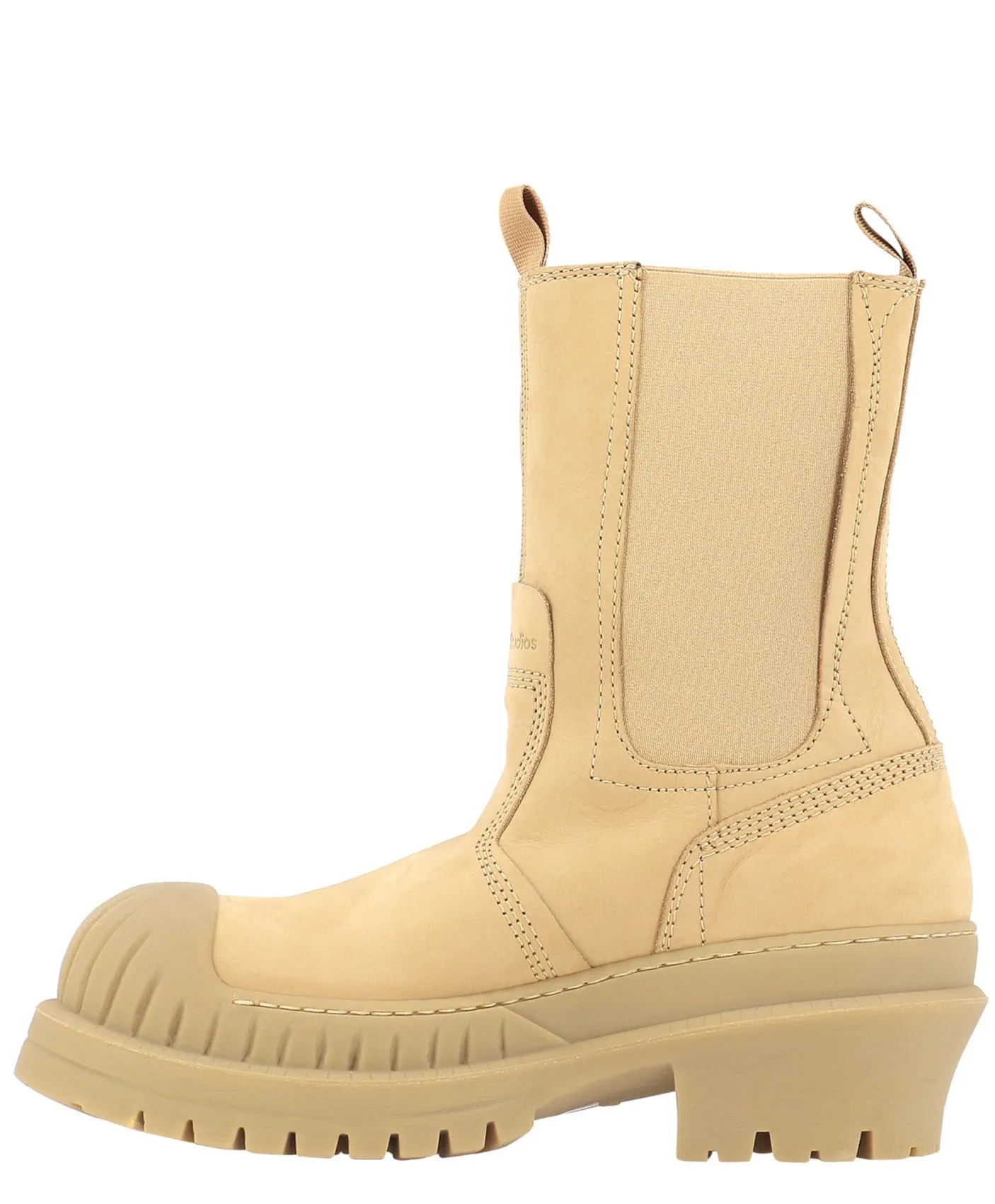 Acne Studios Bryant Round Toe Ankle Boots