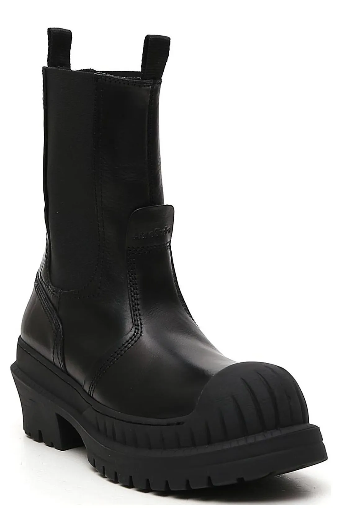 Acne Studios Round Toe Ankle Boots
