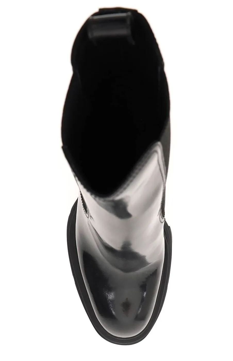 Alexander McQueen Block-Heel Ankle Boots