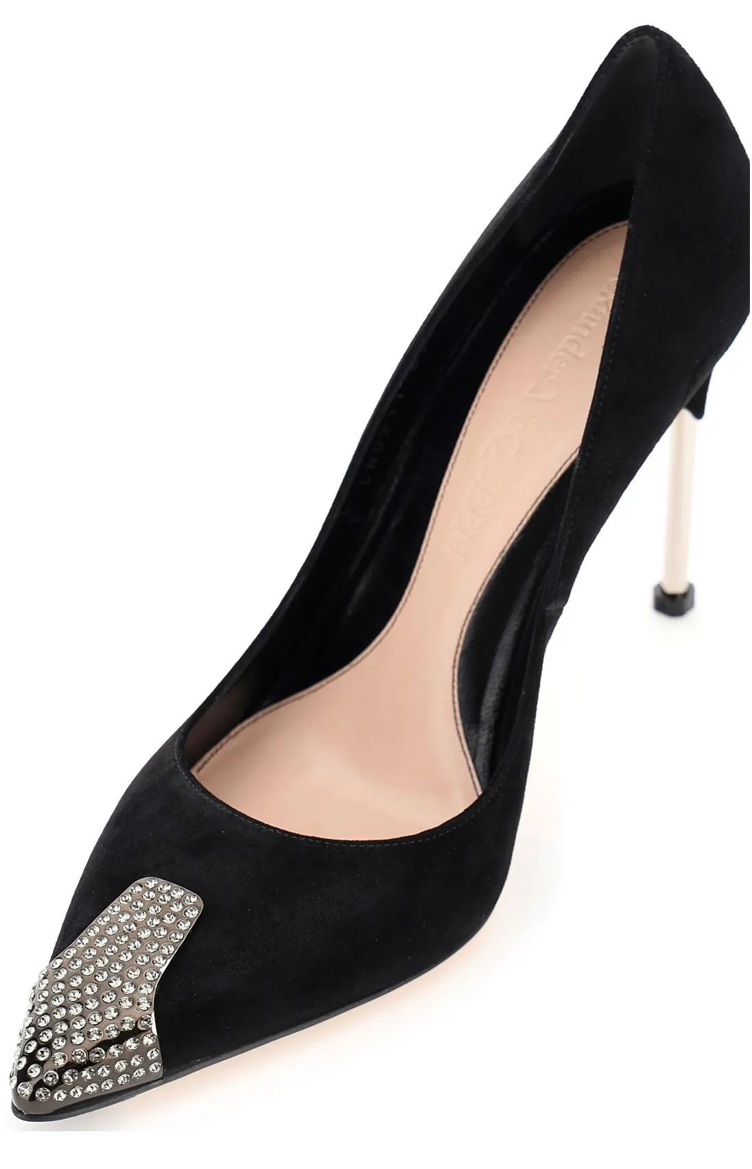 Alexander McQueen Crystal-Embellished Pumps