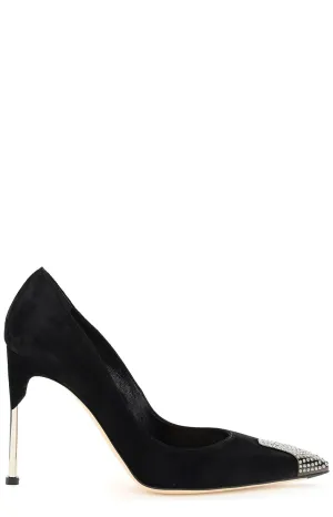 Alexander McQueen Crystal-Embellished Pumps