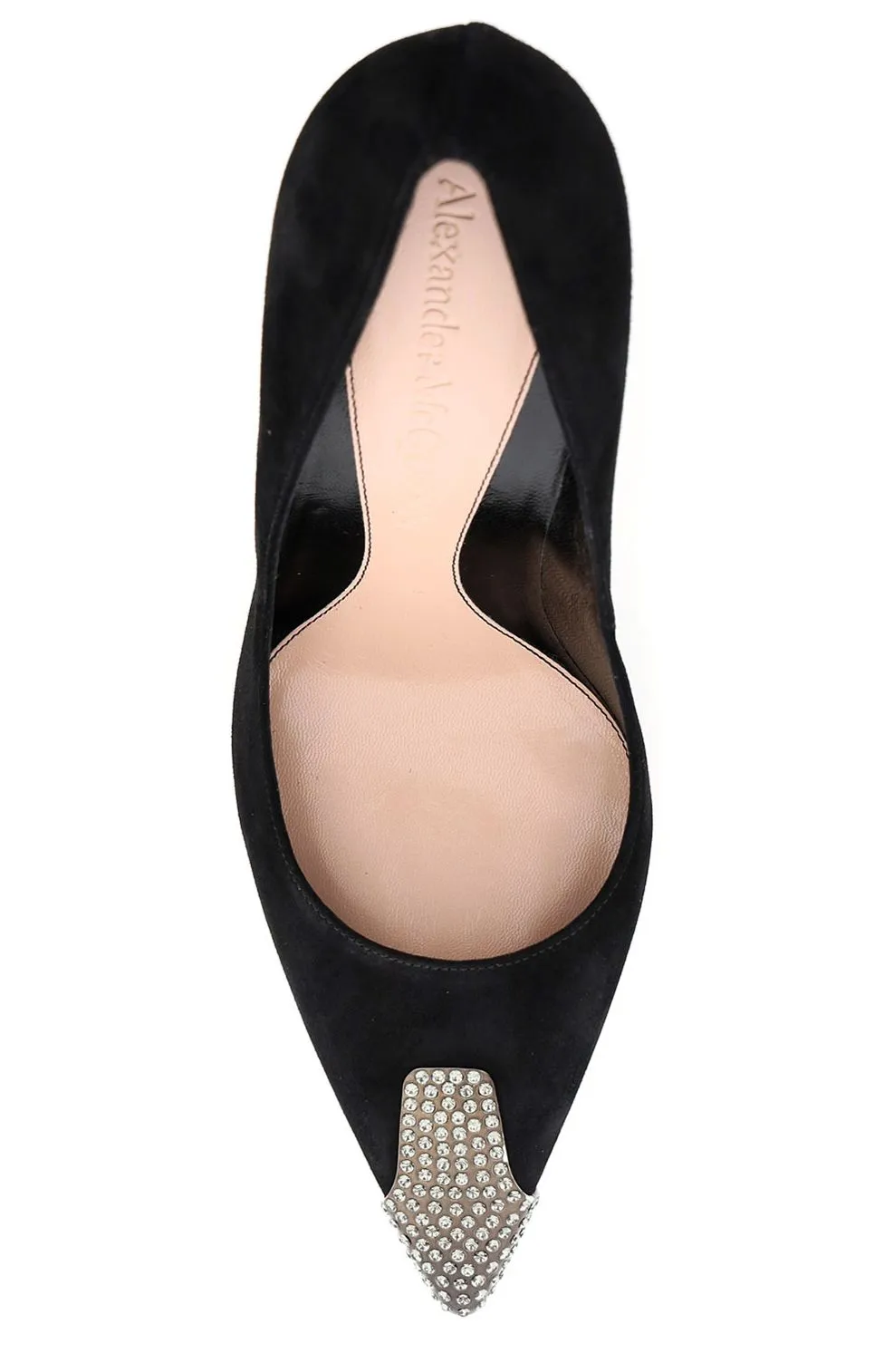 Alexander McQueen Crystal-Embellished Pumps