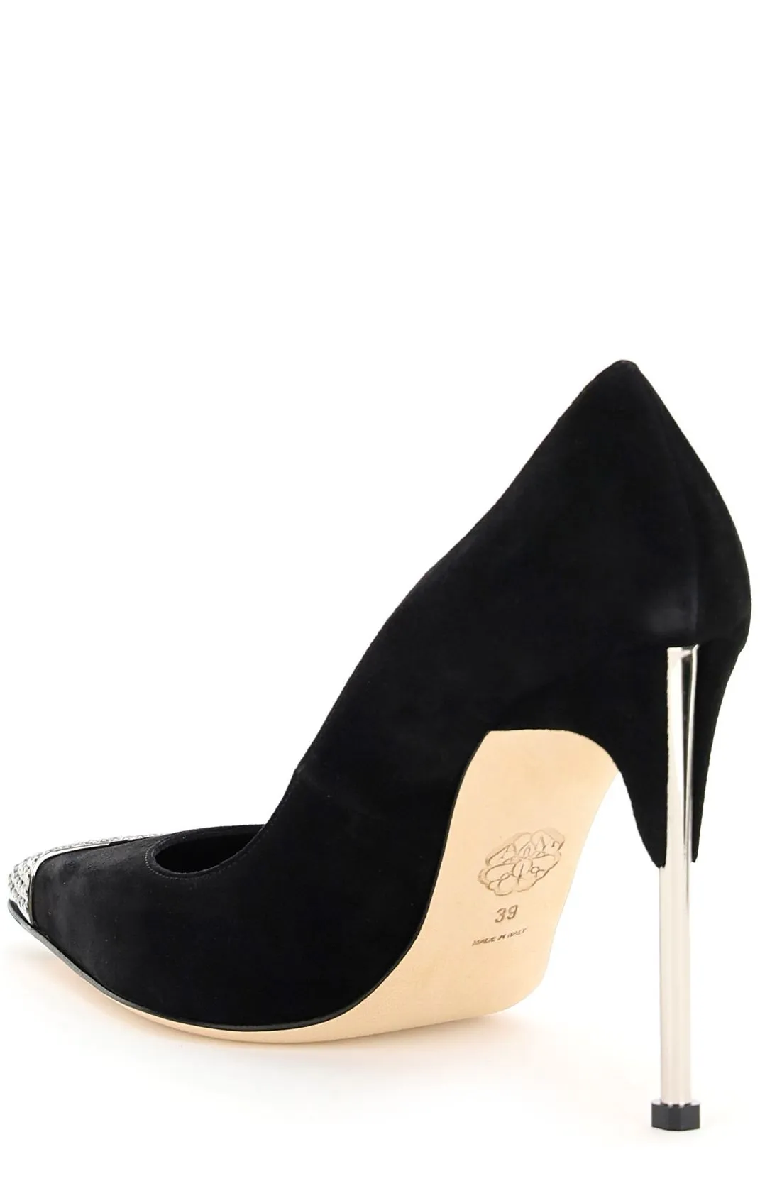 Alexander McQueen Crystal-Embellished Pumps