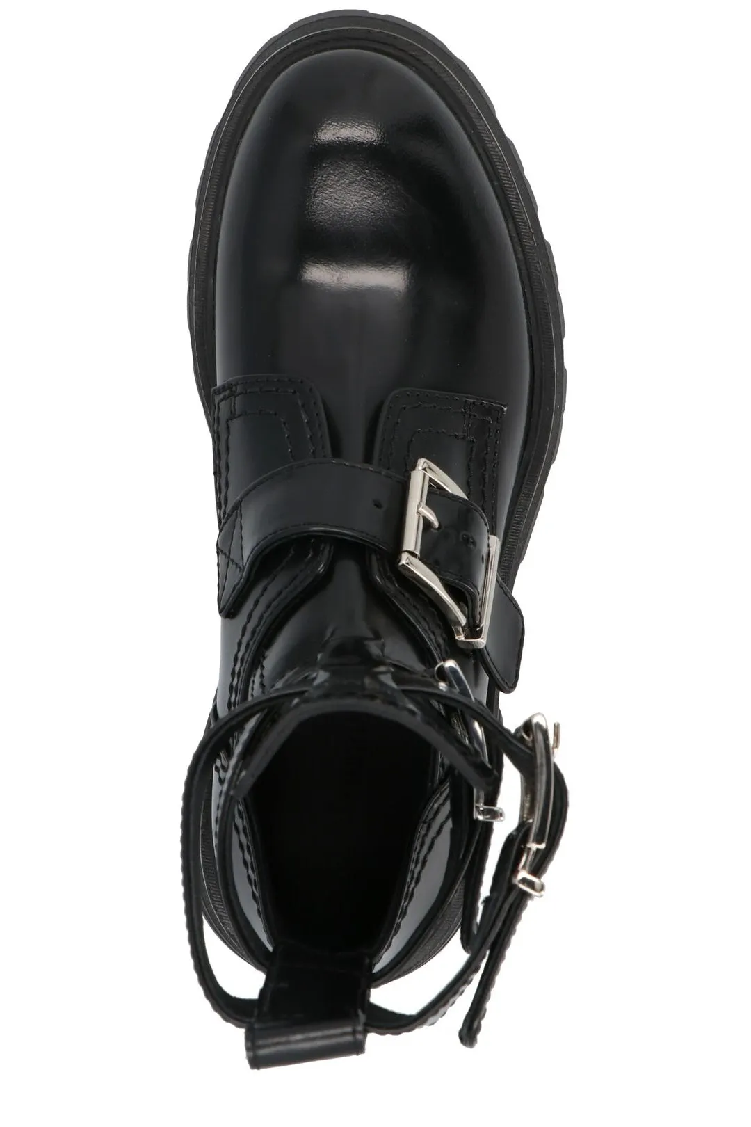 Alexander McQueen Rave Buckle Boots