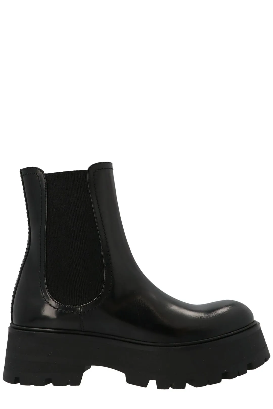 Alexander McQueen Rave Chelsea High-Top Boots