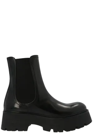 Alexander McQueen Rave Chelsea High-Top Boots