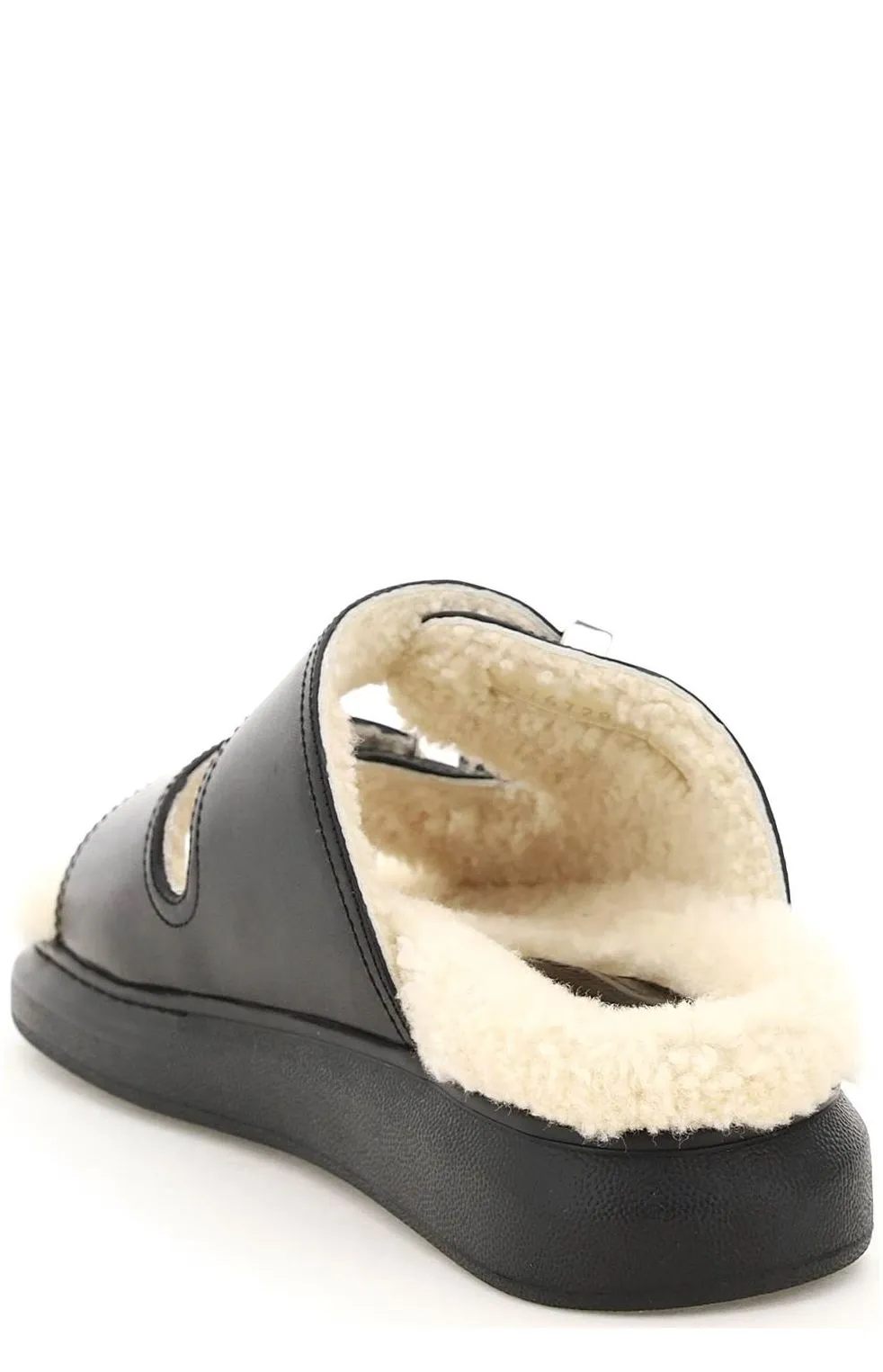 Alexander McQueen Shearling-Detailed Sandals