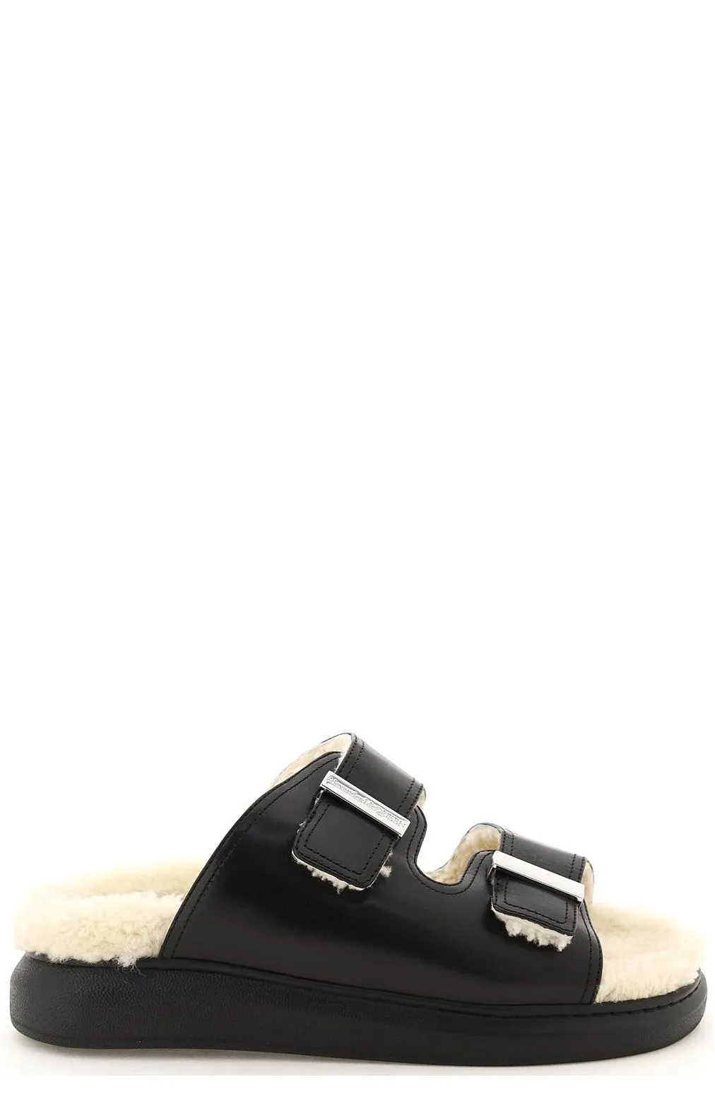 Alexander McQueen Shearling-Detailed Sandals