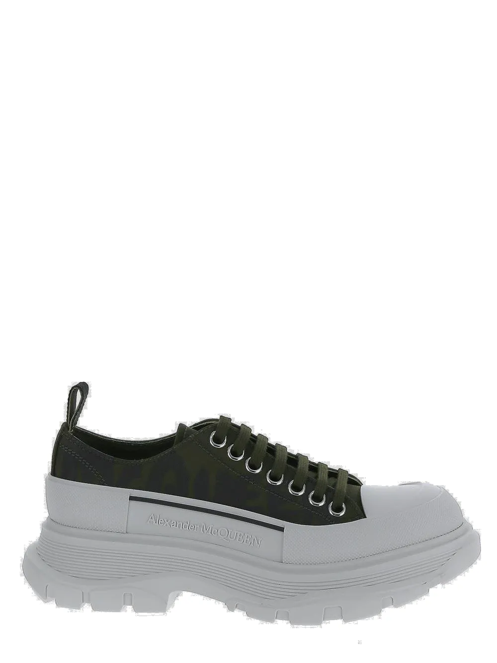 Alexander McQueen Tread Slick Lace-Up Sneakers
