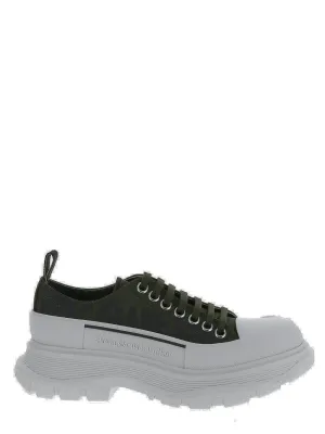 Alexander McQueen Tread Slick Lace-Up Sneakers