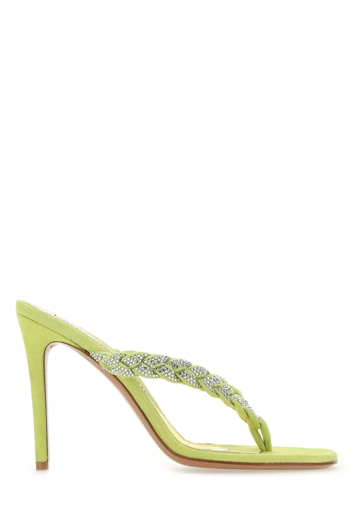 Alexandre Vauthier Jojo Crystal Embellished Sandals