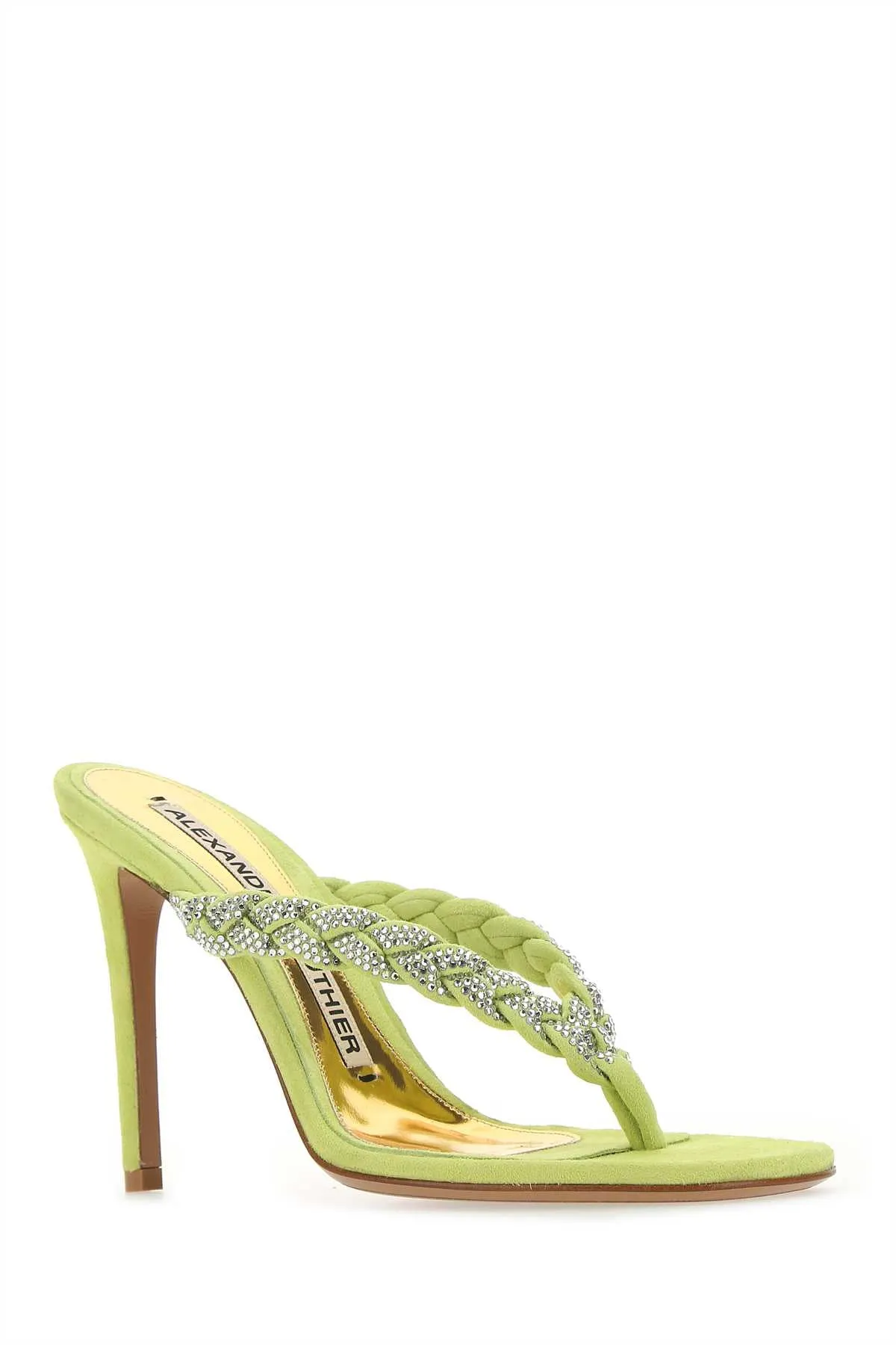 Alexandre Vauthier Jojo Crystal Embellished Sandals