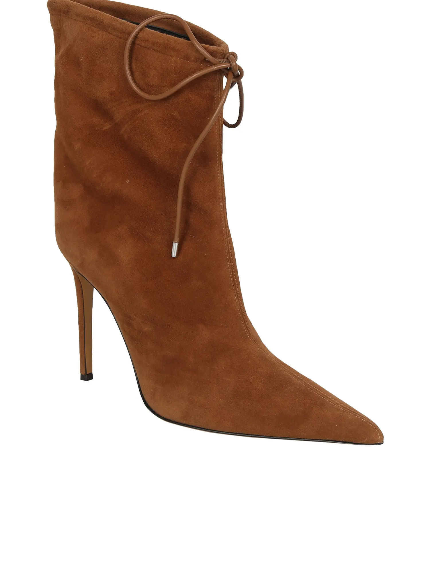 Alexandre Vauthier Lace Detail Ankle Boots