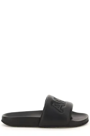 Ambush Quilted Lettering Logo Slides