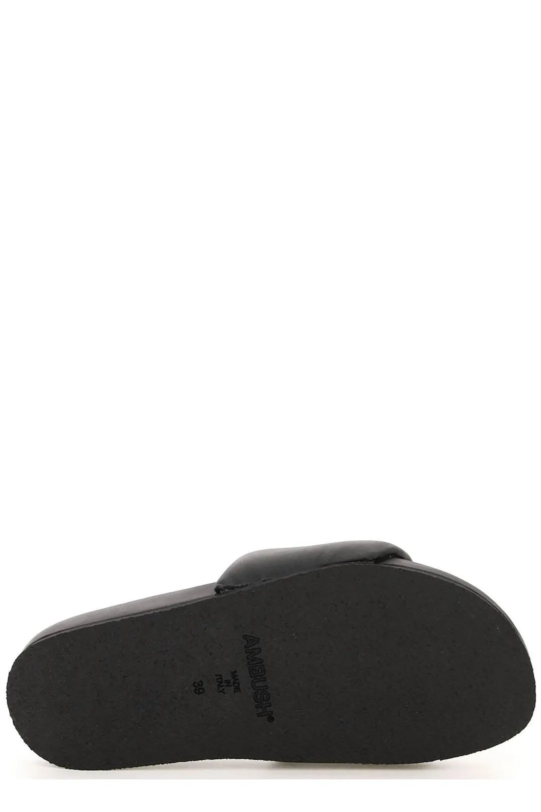 Ambush Quilted Lettering Logo Slides