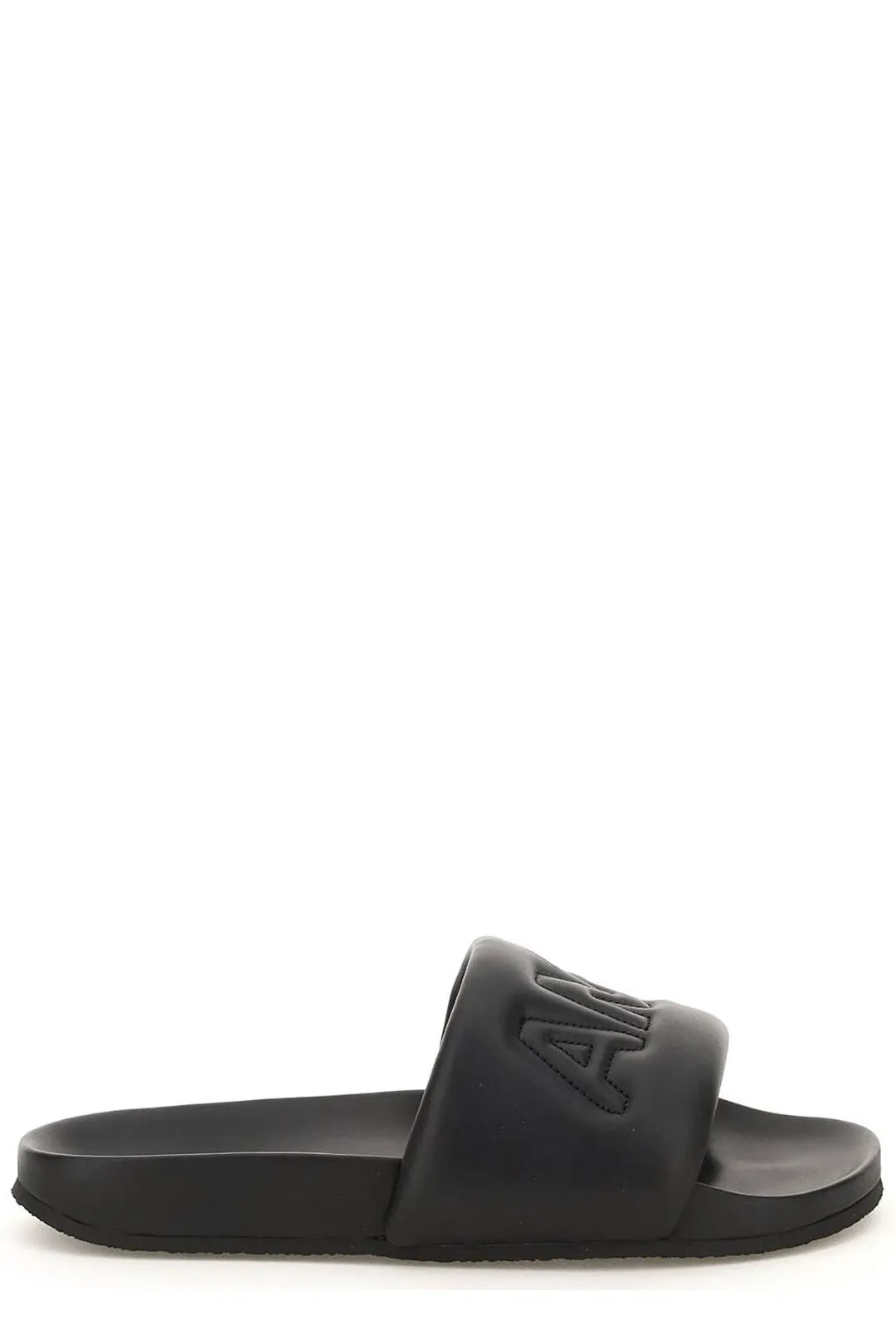 Ambush Quilted Lettering Logo Slides