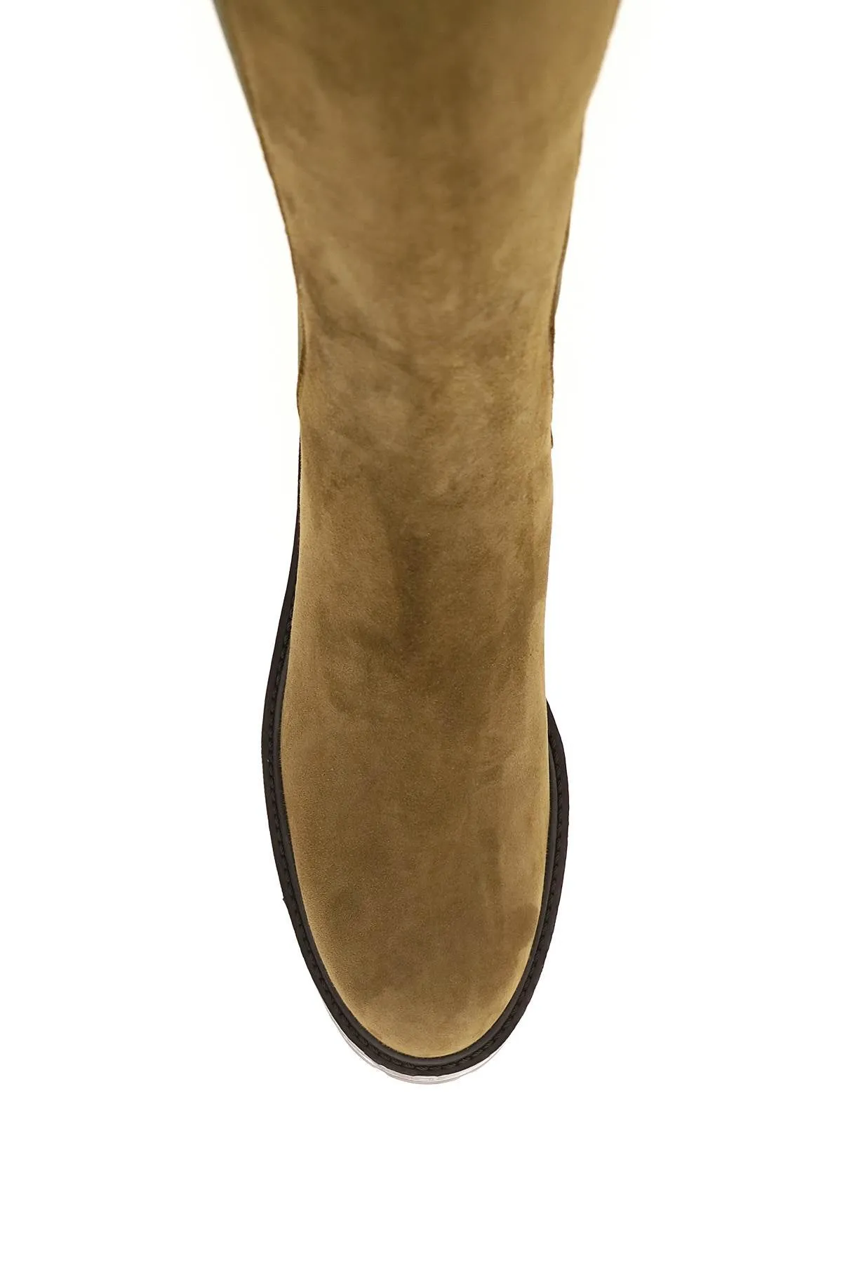 Aquazzura Knee-High Panelled Boots