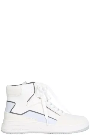 Ash Logo High-Top Sneakers