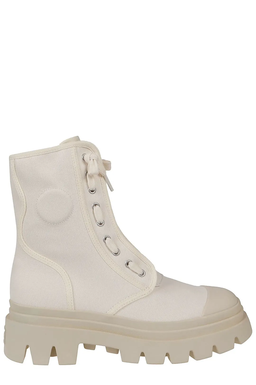 Ash Phoenix Zipped Combat Boots