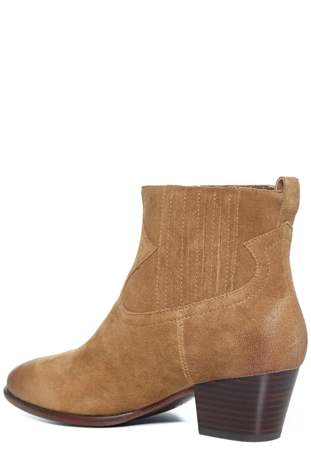 Ash Pointed-Toe Ankle Boots