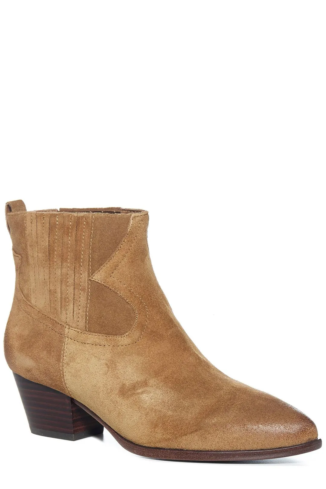 Ash Pointed-Toe Ankle Boots