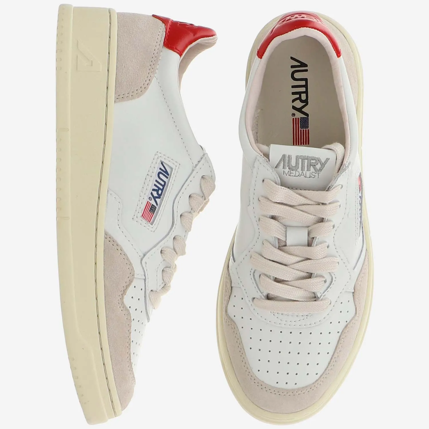 Autry Logo Patch Low-Top Sneakers