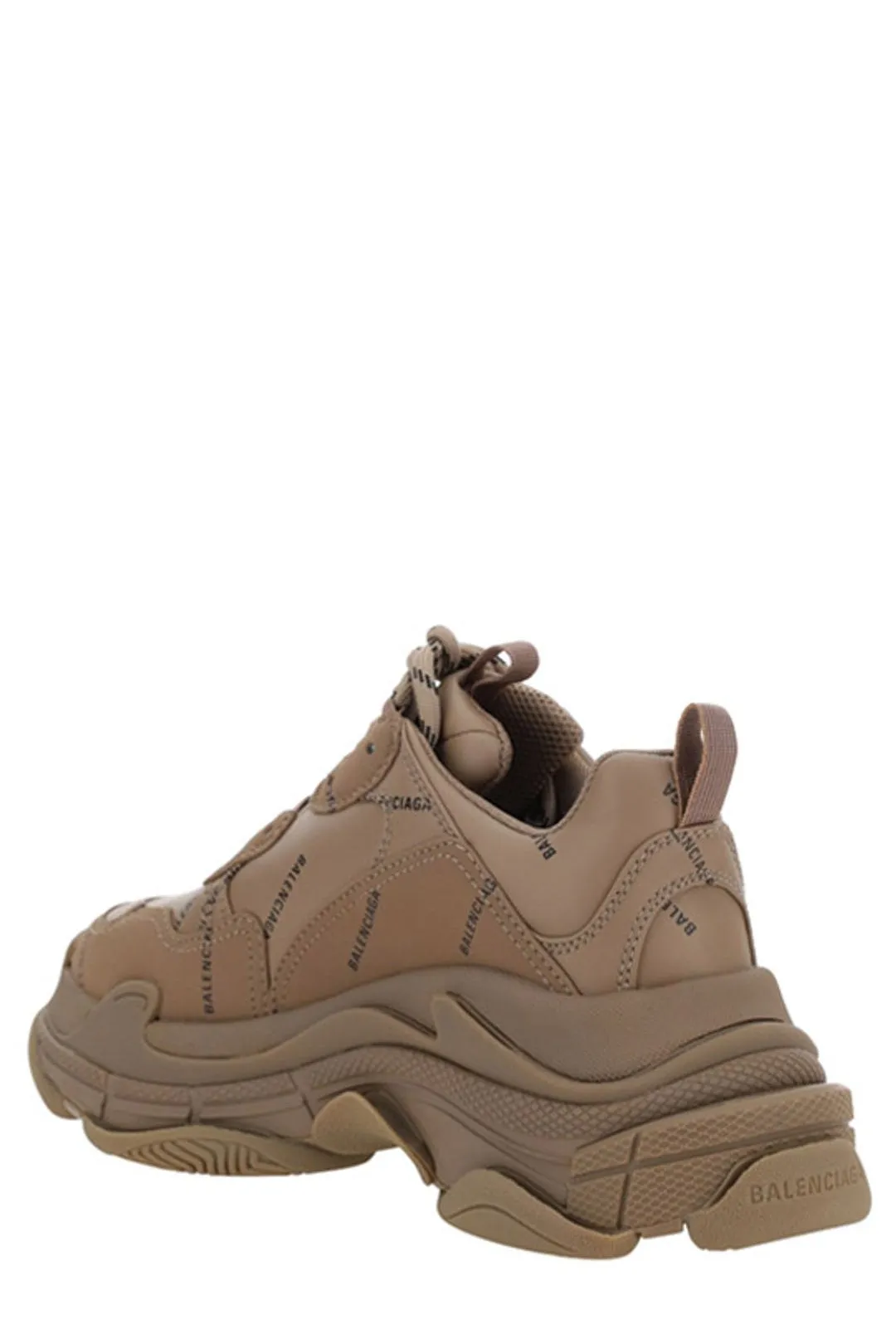 Balenciaga Lace-Up Triple S Sneakers