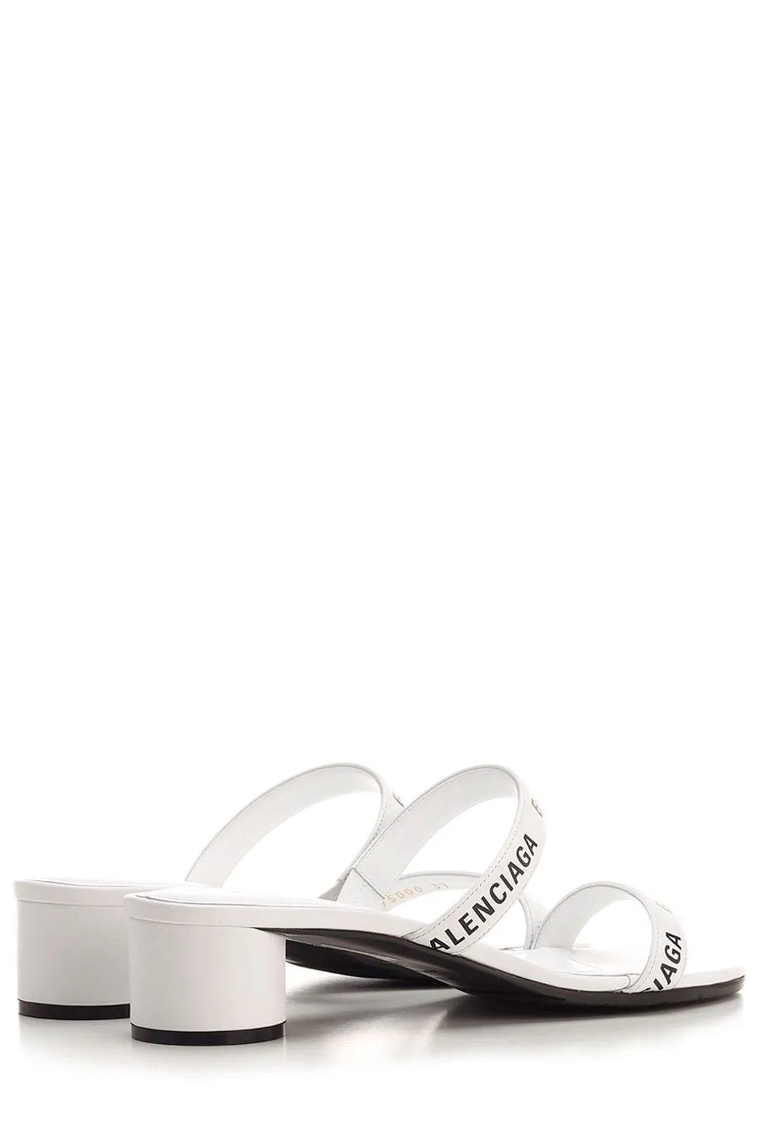 Balenciaga Logo Strap Open-Toe Sandals