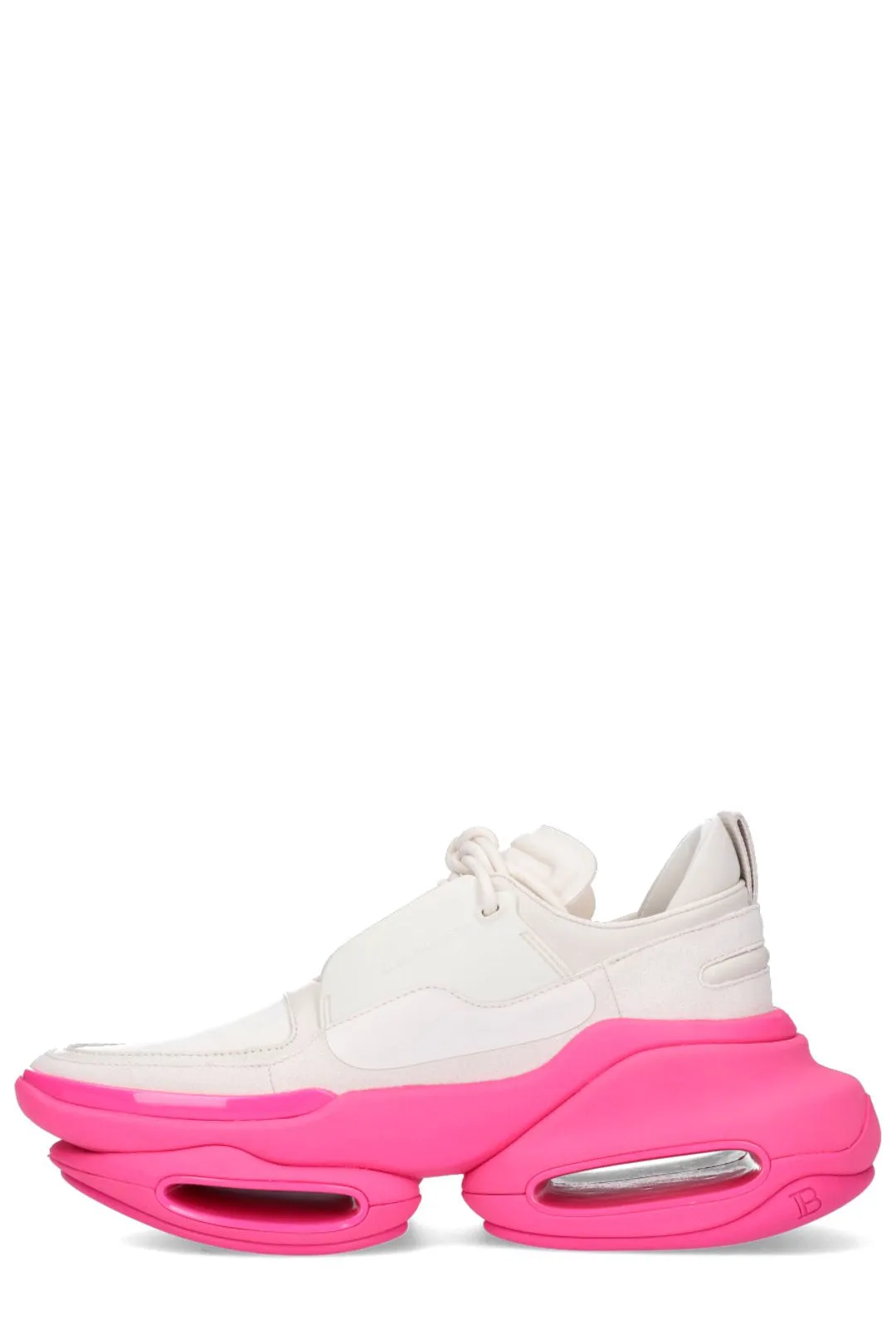 Balmain Pointed Toe Lace-Up Trainers