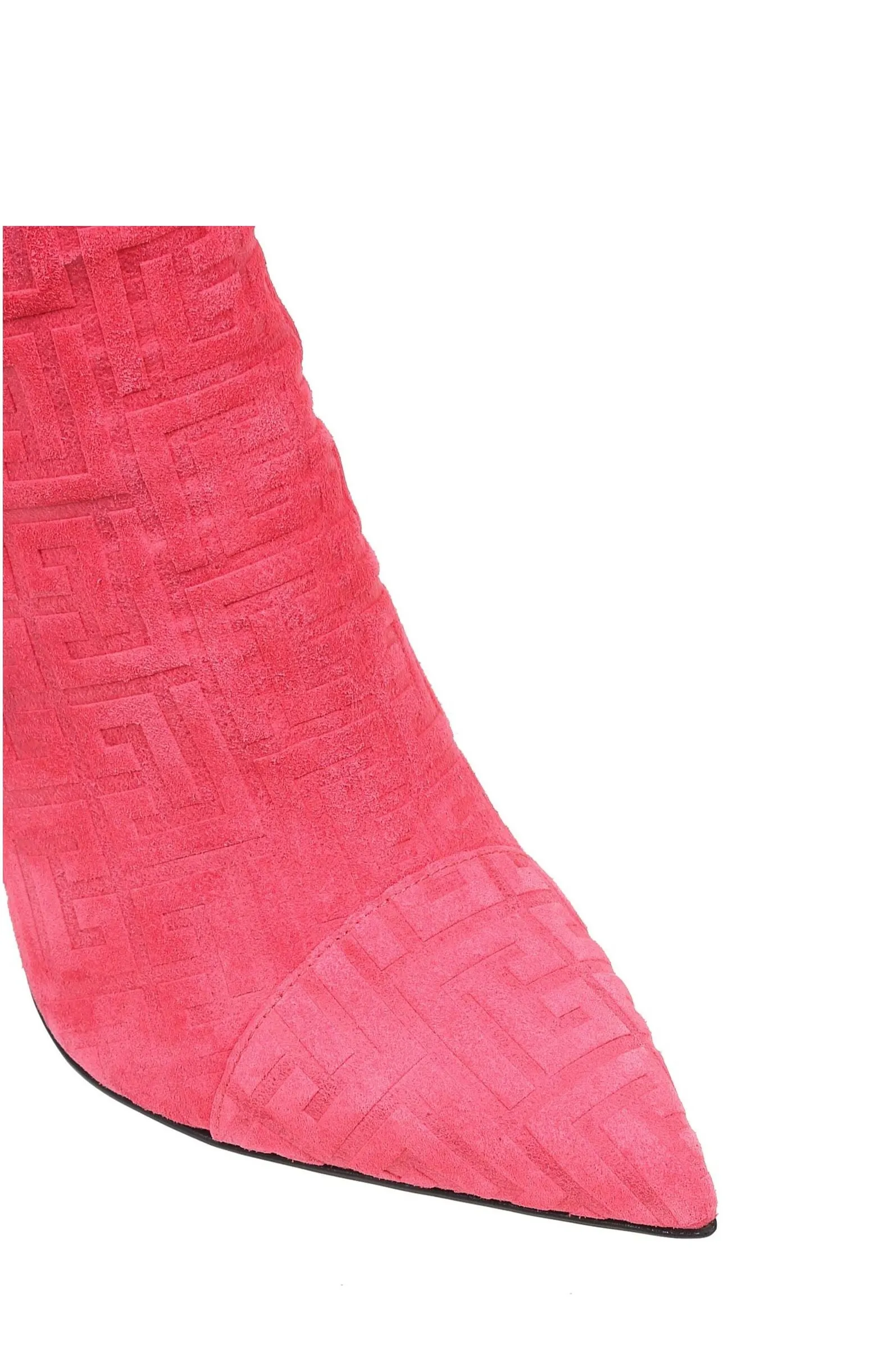 Balmain Roni Monogram Button-Detailed Ankle Boots