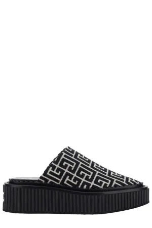 Balmain Uda Pointed Toe Mules