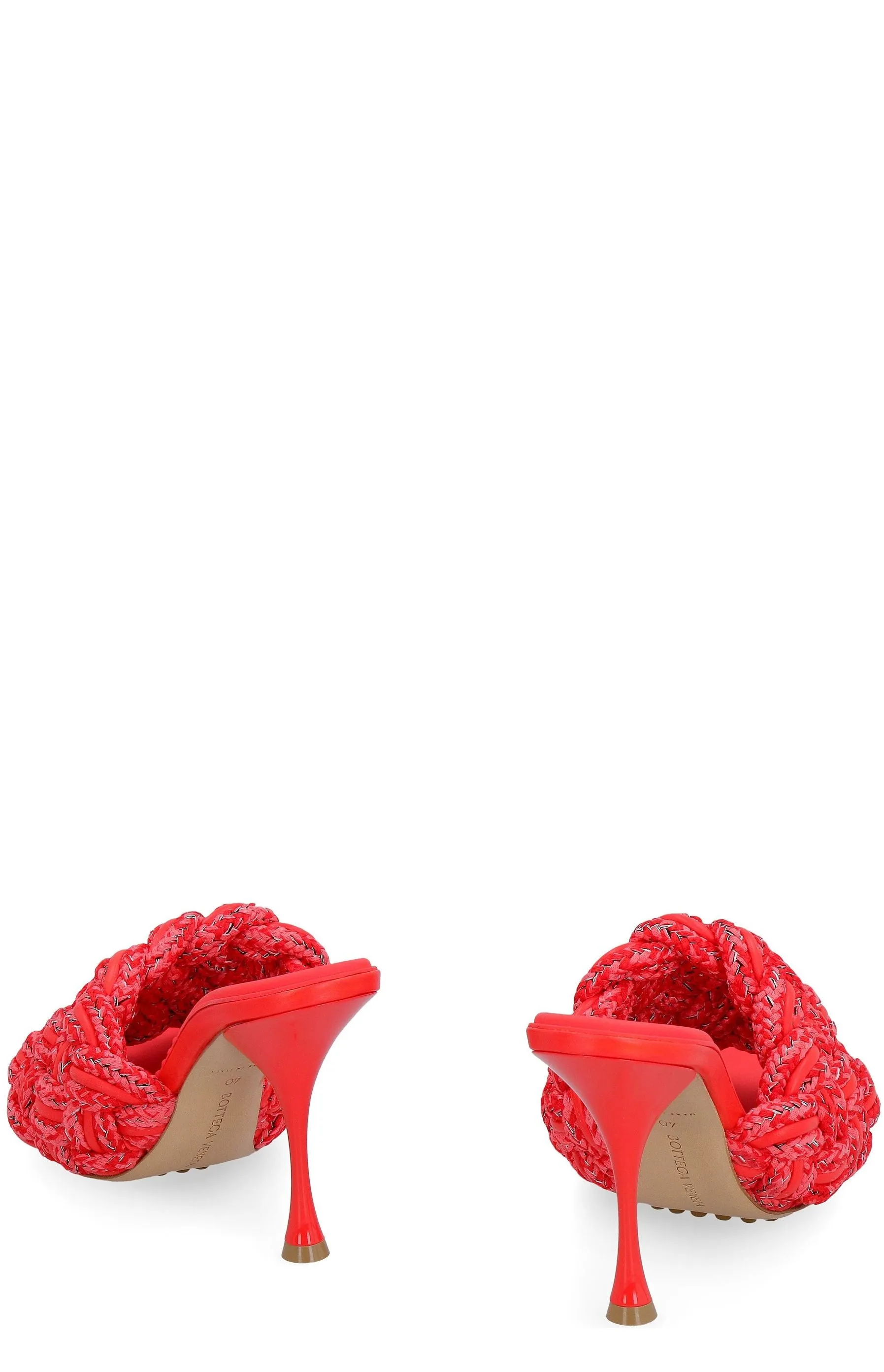 Bottega Veneta Intrecciato-Weave Slip-On Mules
