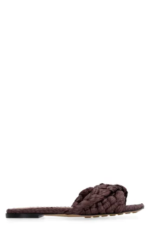 Bottega Veneta Stretch Flat Sandals
