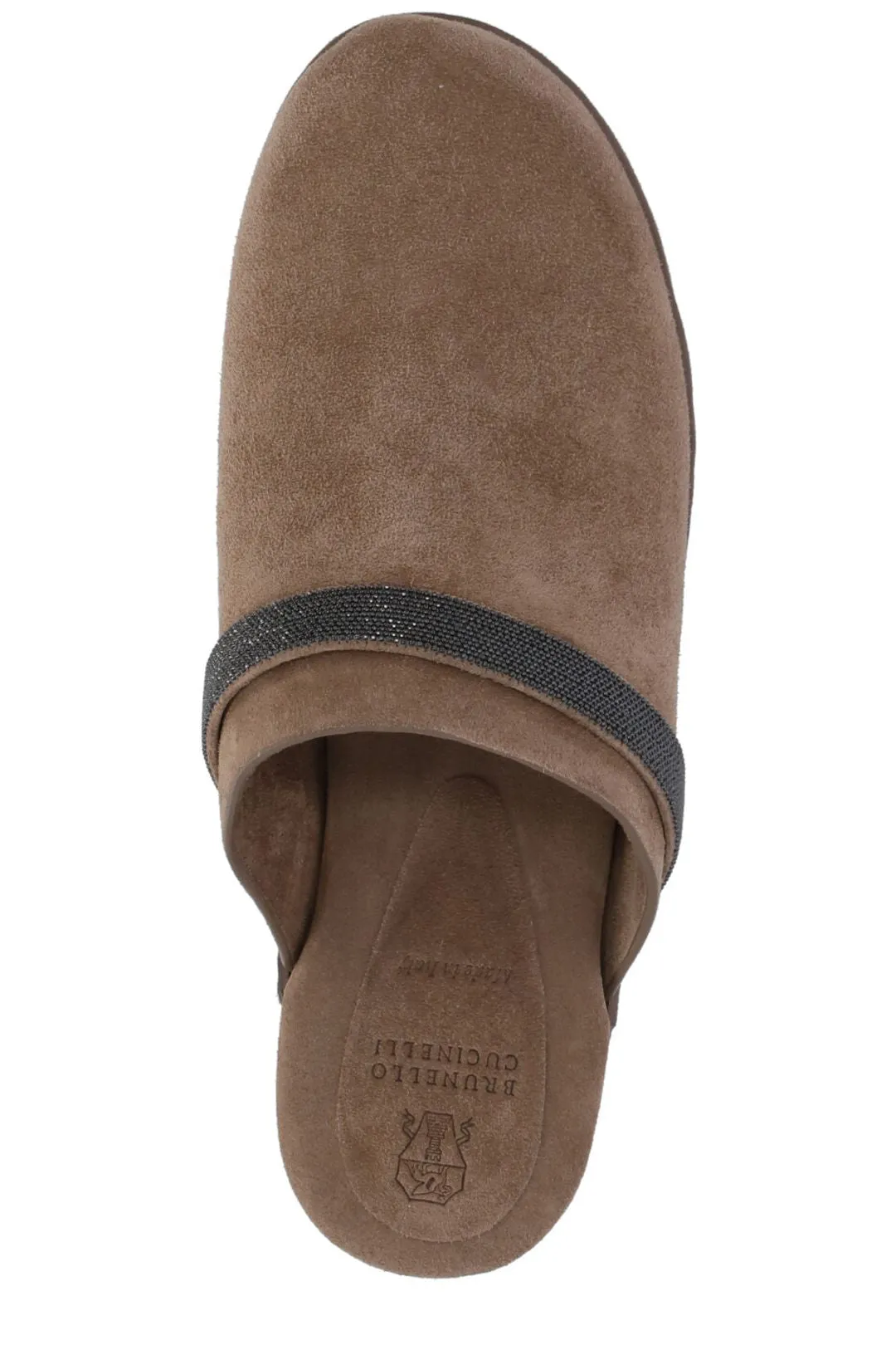 Brunello Cucinelli Stud Detail Platform Sandals