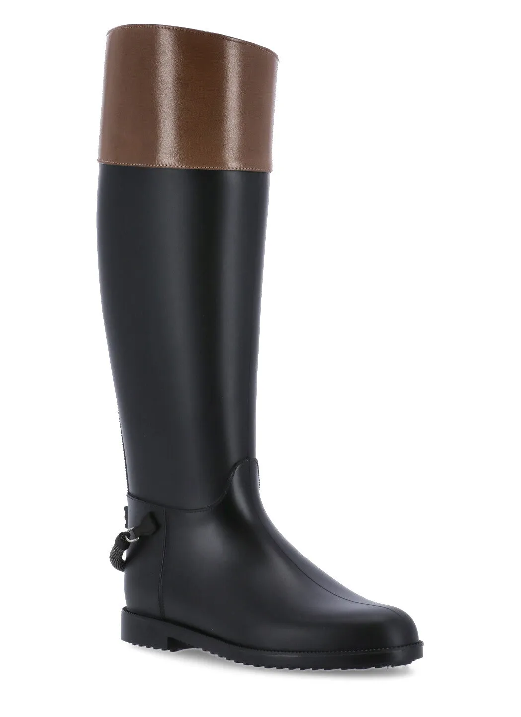 Brunello Cucinelli Two-Tone Riding Boots