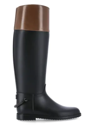 Brunello Cucinelli Two-Tone Riding Boots