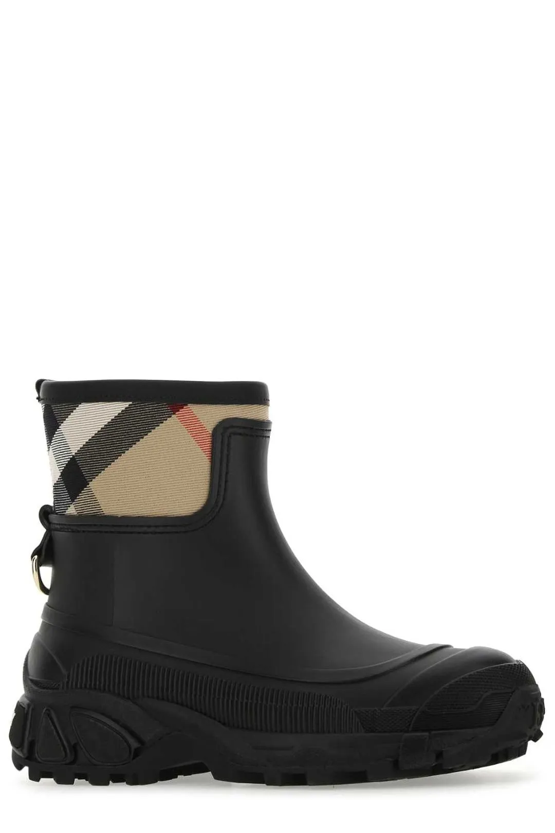 Burberry House Check Panel Rain Boots