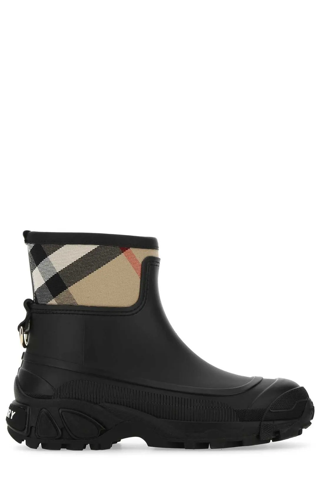 Burberry House Check Panel Rain Boots