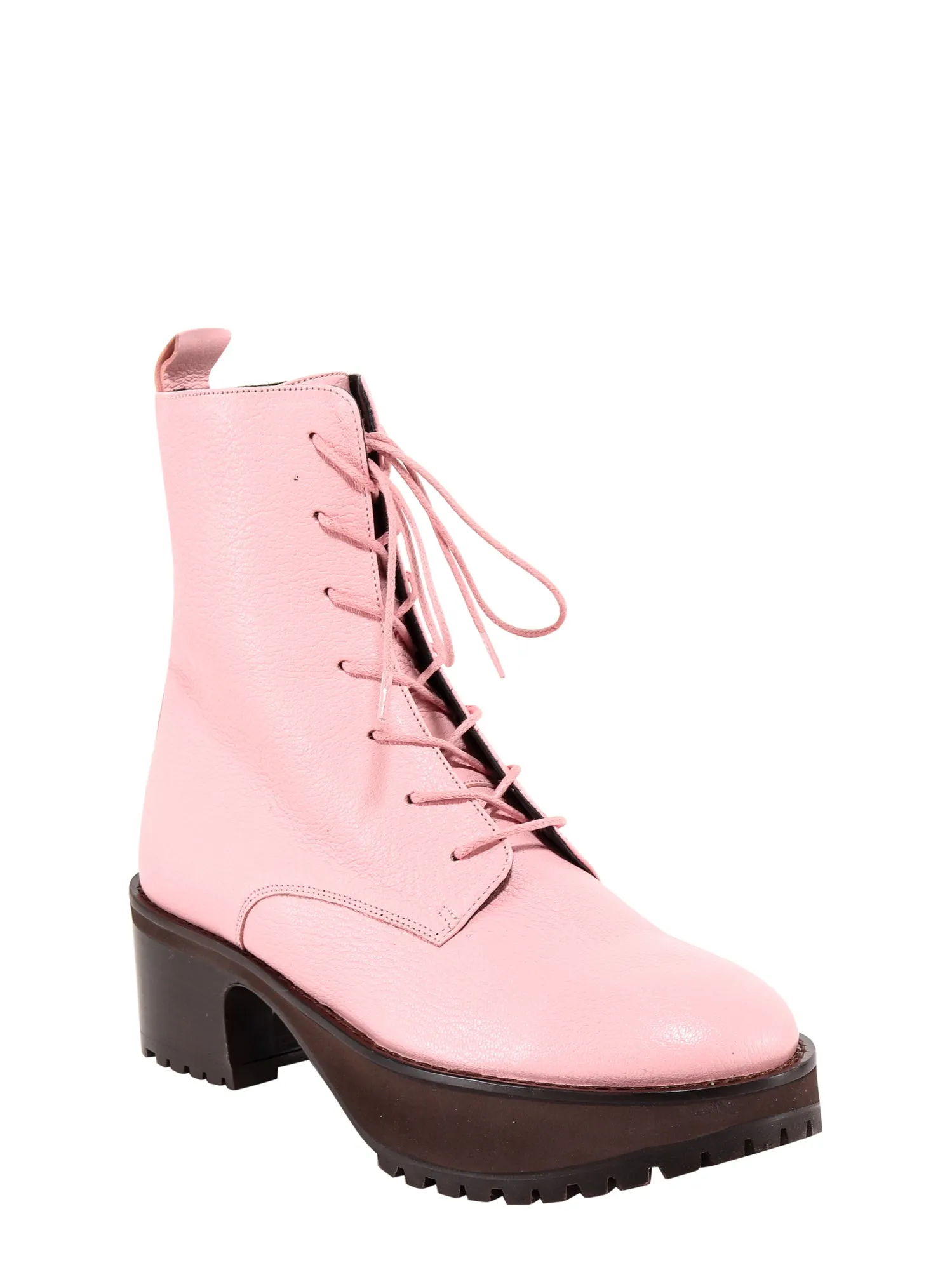 By Far Lace-Up Ankle Boots
