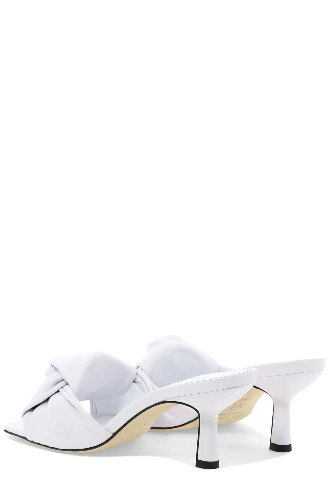 By Far Lana Knotted Detail Sandals