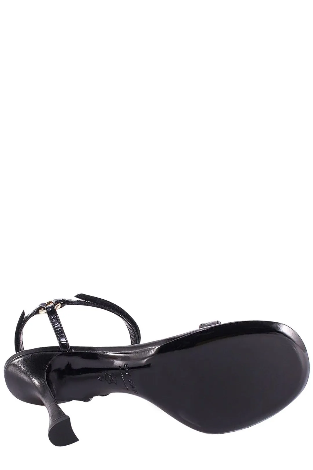 By Far Mia Buckle Detail Strappy Heeled Sandals