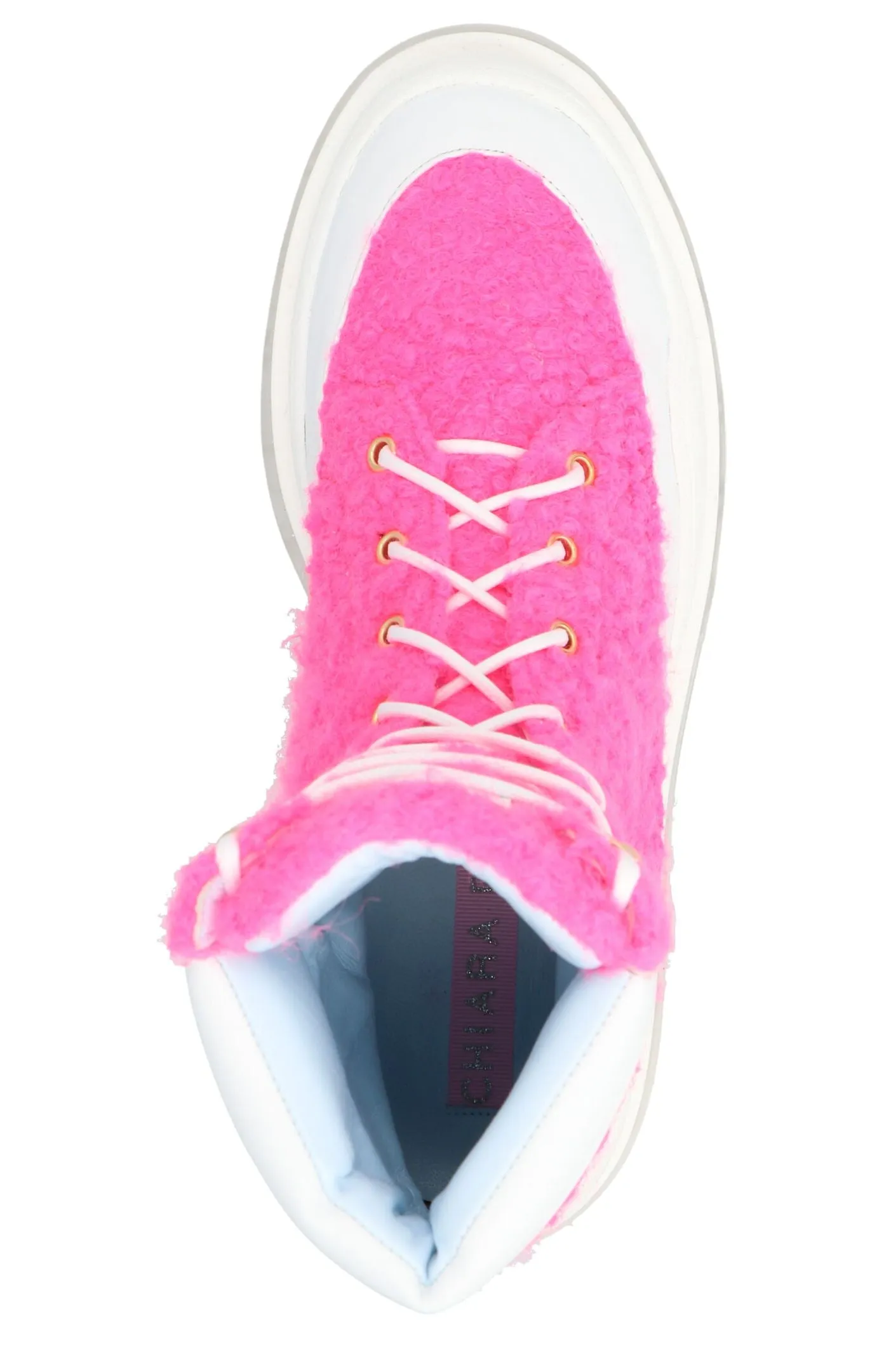 Chiara Ferragni Eyelike Logo Plaque Hiking Boots