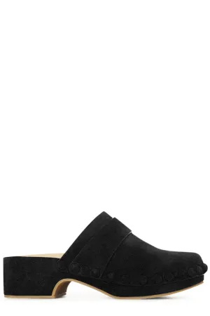 Chlo Joy Round Toe Platform Clogs