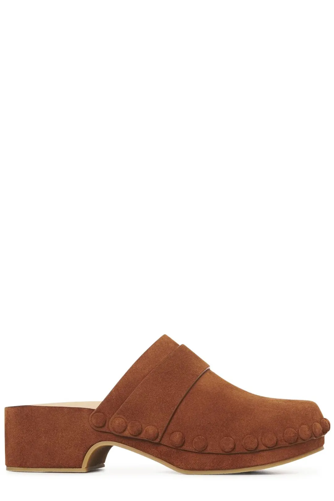 Chlo Joy Round Toe Platform Clogs