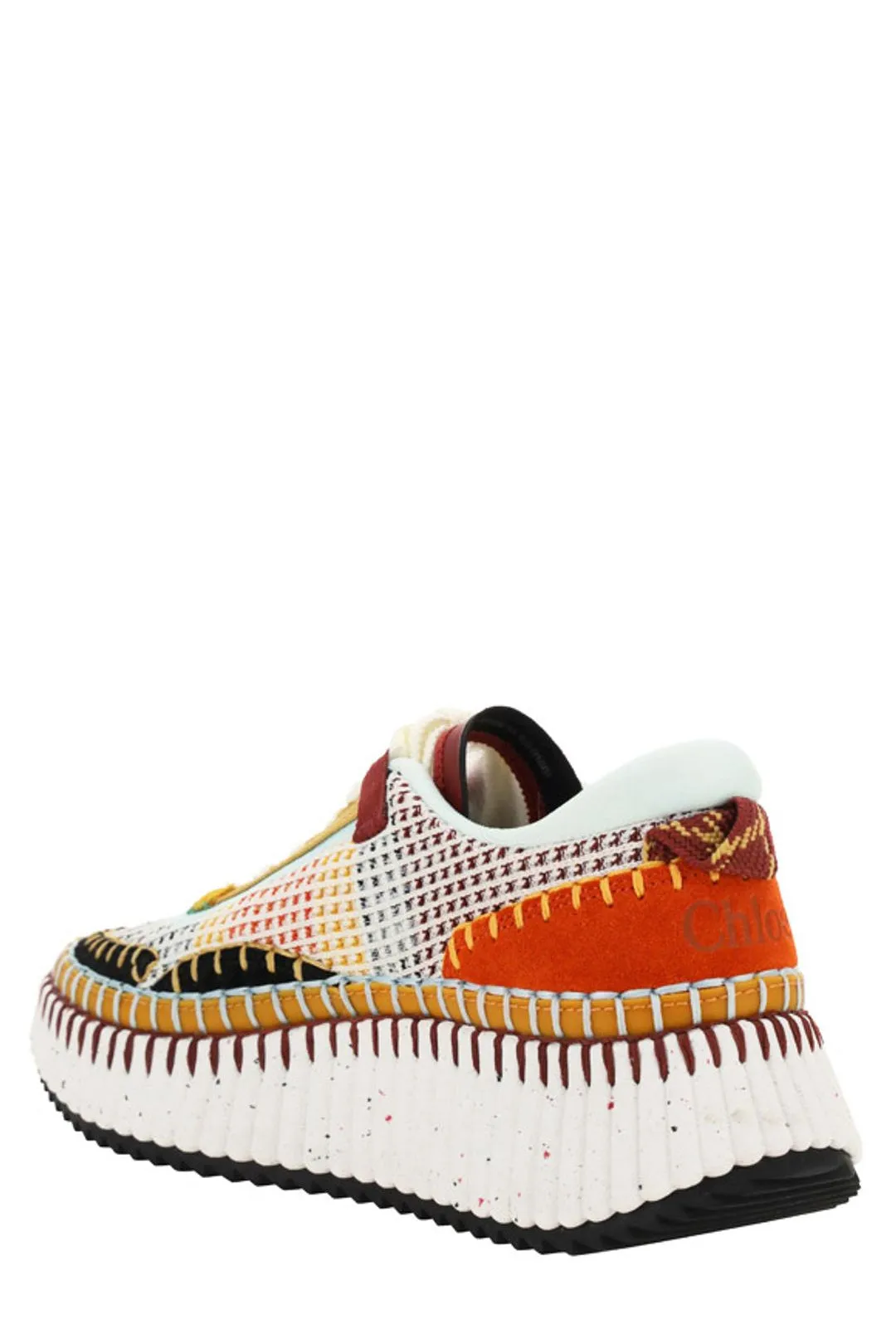 Chlo Lower-Impact Mesh Nama Sneakers