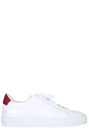Common Projects Round Toe Lace-Up Sneakers