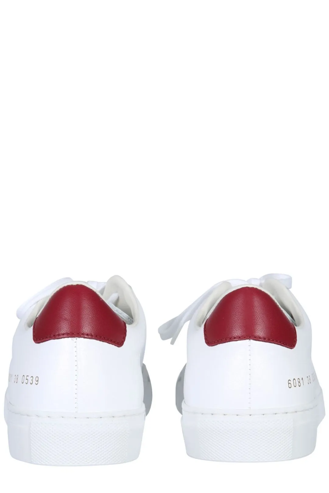Common Projects Round Toe Lace-Up Sneakers