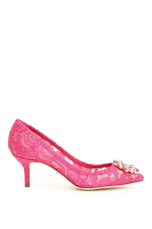 Dolce & Gabbana Bellucci Lace Pumps