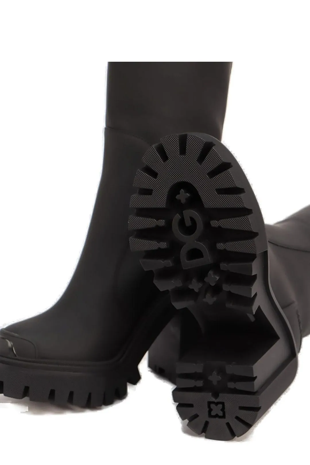 Dolce & Gabbana Chunky Knee-High Boots
