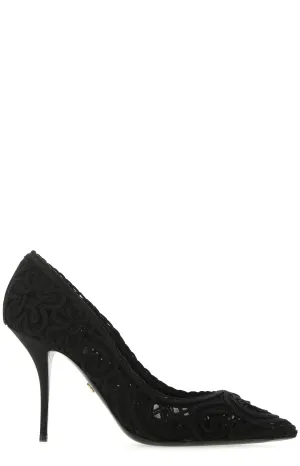 Dolce & Gabbana Cordonetto Lace Pumps